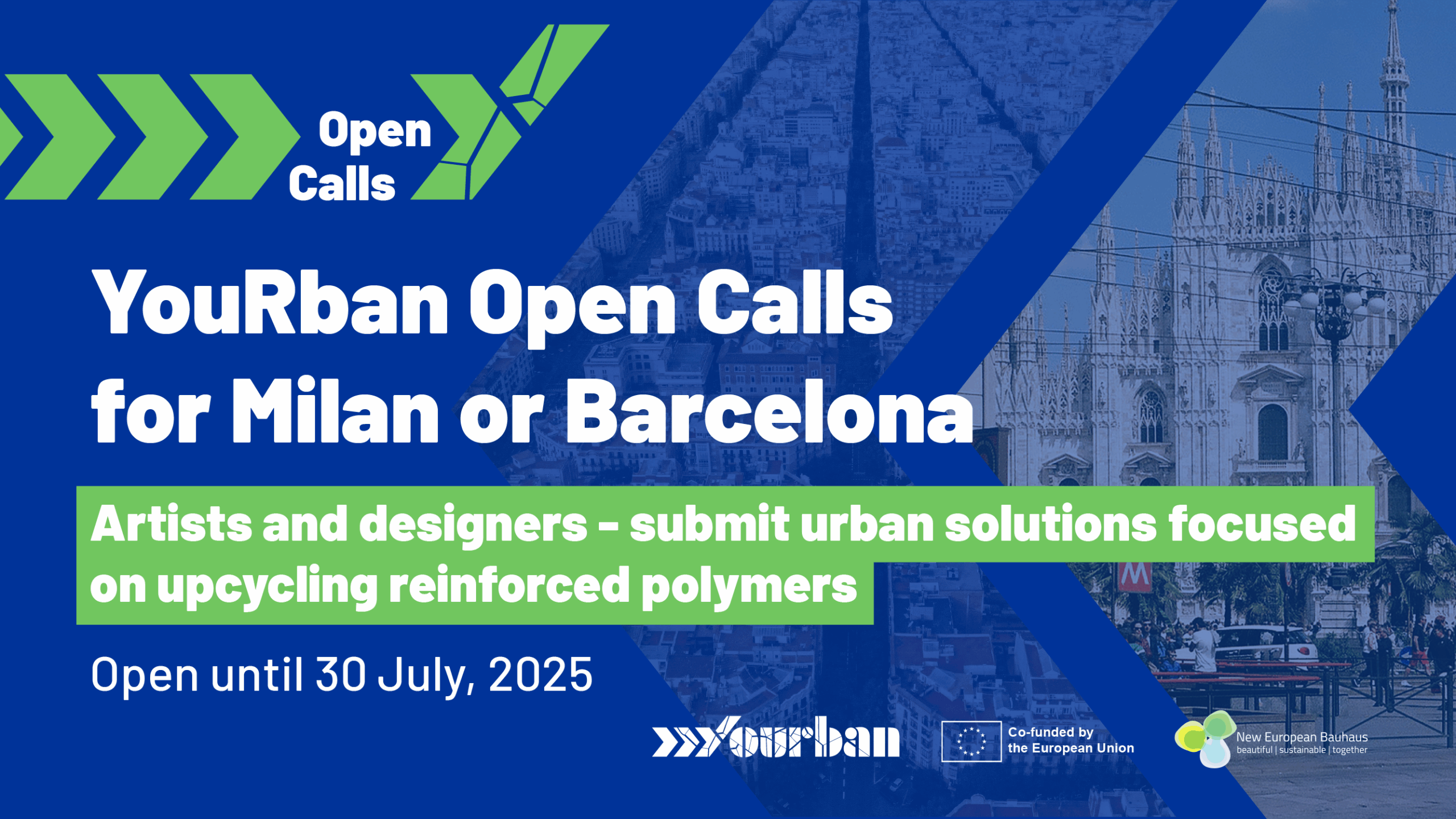 YouRban Launches Open Calls for Artists and Designers to Reimagine Circular Cities